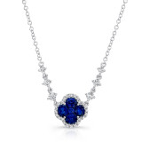 Uneek Sapphire Diamond Pendant - LVNLG2894S photo