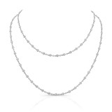 Uneek 32-Inch Diamonds-by-the-Yard Necklace - LVNNS0704W photo