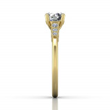 Martin Flyer 14k Yellow Gold FlyerFit Engagement Ring photo4