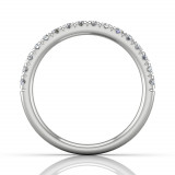 Martin Flyer 14k White Gold FlyerFit Wedding Band photo3