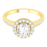 Martin Flyer 18k Yellow Gold FlyerFit Engagement Ring photo