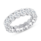 Uneek Oval Diamond Eternity Ring - ETOV4PRC-500 photo