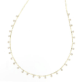 Meira T 14k Yellow Gold Diamond Necklace photo