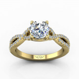 Martin Flyer 18k Yellow Gold FlyerFit Engagement Ring photo2