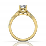 Martin Flyer 18k Yellow Gold FlyerFit Engagement Ring photo3