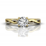 Martin Flyer 18k Yellow Gold FlyerFit Engagement Ring photo