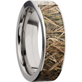 Lashbrook Titanium 7mm Men's Wedding Band - 7F16_MOCSG+POLISH photo2