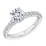 Uneek Us Collection Engagement Ring - SWUS020CW-6.5RD photo