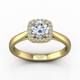 Martin Flyer 18k Yellow Gold FlyerFit Engagement Ring photo2