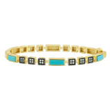 Freida Rothman Coastal Hinge Bangle - YRZB080206B-TQ-H photo