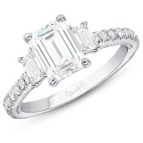 Uneek Us Collection Radiant Diamond Engagement Ring - SWUS307-6.7X5RAD photo