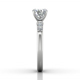 Martin Flyer Platinum FlyerFit Engagement Ring photo4
