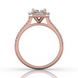 Martin Flyer 18k Rose Gold FlyerFit Engagement Ring photo3