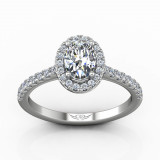 Martin Flyer Platinum FlyerFit Engagement Ring photo2