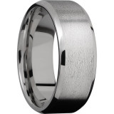 Lashbrook Titanium 8mm Men's Wedding Band - 8B+STONE_POLISH photo2