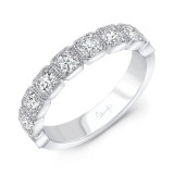 Uneek Round Diamond Wedding Band - RB025U photo