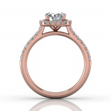 Martin Flyer 18k Rose Gold FlyerFit Engagement Ring photo3