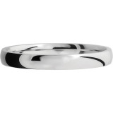 Lashbrook Titanium 3mm Men's Wedding Band - 3D+POLISH photo3