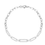 Uneek Diamond Link Bracelet - LVBRAD459W photo