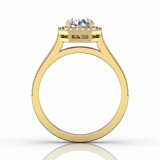 Martin Flyer 18k Yellow Gold FlyerFit Engagement Ring photo3