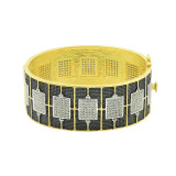 Freida Rothman Modern Mosaic Marquee Hinge Bracelet - MMTKZB17-H photo