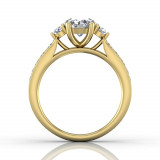 Martin Flyer 14k Yellow Gold FlyerFit Engagement Ring photo4