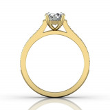 Martin Flyer 14k Yellow Gold FlyerFit Engagement Ring photo3