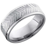 Lashbrook Titanium 8mm Men's Wedding Band - 8FGE+DISC3_POLISH photo