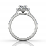 Martin Flyer 14k White Gold FlyerFit Engagement Ring photo3