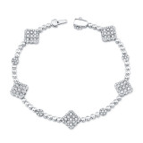 Uneek Bouquet Collection Diamond Shaped Diamond Bracelet - LVBR02 photo