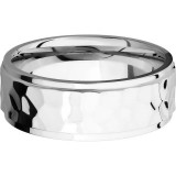 Lashbrook Cobalt Chrome 8mm Men's Wedding Band - CC8FGE+ROCK+POLISH_POLISH photo3