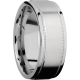 Lashbrook Cobalt Chrome 8mm Men's Wedding Band - CC8FGEW2UMIL+ANGLE+SATIN_POLISH photo2