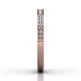 Martin Flyer 18k Rose Gold FlyerFit Wedding Band photo4