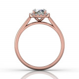 Martin Flyer 18k Rose Gold FlyerFit Engagement Ring photo3