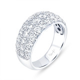 Uneek Bouquet Multi-Row Diamond Fashion Ring - RB4015 photo