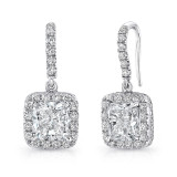 Uneek Wire Hook Diamond Earrings - LVE678 photo