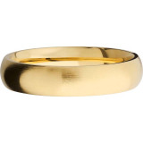 Lashbrook 14k Yellow Gold 5mm Men's Wedding Band - 14KY5D-P+SATIN photo3