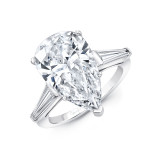 Uneek Pear White Diamond Engagement Ring - LVS1062PE photo