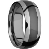 Lashbrook Black Tungsten Men's Wedding Band - TCR8349+POLISH photo2