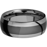 Lashbrook Black Tungsten Men's Wedding Band - TCR8349+POLISH photo3