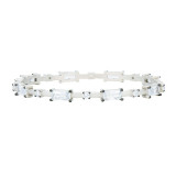 Freida Rothman Cobblestone Hinge Bangle - IFPKZB72-H photo