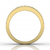 Martin Flyer 18k Yellow Gold Wedding Band photo2