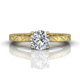 Martin Flyer 14k Yellow Gold FlyerFit Engagement Ring photo