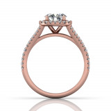 Martin Flyer 14k Rose Gold FlyerFit Engagement Ring photo3