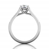 Martin Flyer 14k White Gold FlyerFit Engagement Ring photo3