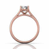 Martin Flyer 18k Rose Gold FlyerFit Engagement Ring photo3