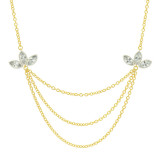 Freida Rothman Fleur Bloom Layered Necklace - FBPYZN21-16E photo