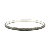 Freida Rothman Contemporary Deco Pave Bangle - PRZB080140B photo