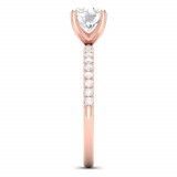 Martin Flyer 18k Rose Gold FlyerFit Engagement Ring photo4