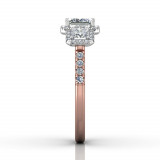 Martin Flyer Two Tone 14k Gold FlyerFit Engagement Ring photo4